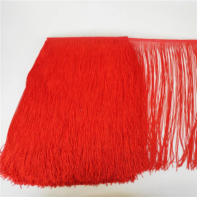 5yards /lot Long Red Fringe Trim Lace Tassel Fringe Trimming For DIY Latin Dress Stage Clothes Accessories 50CM Wide Lace Ribbon
5yards /lot Long Red Fringe Trim Lace Tassel Fringe Trimming For DIY Latin Dress Stage Clothes Accessories 50CM Wide Lace Ribbon