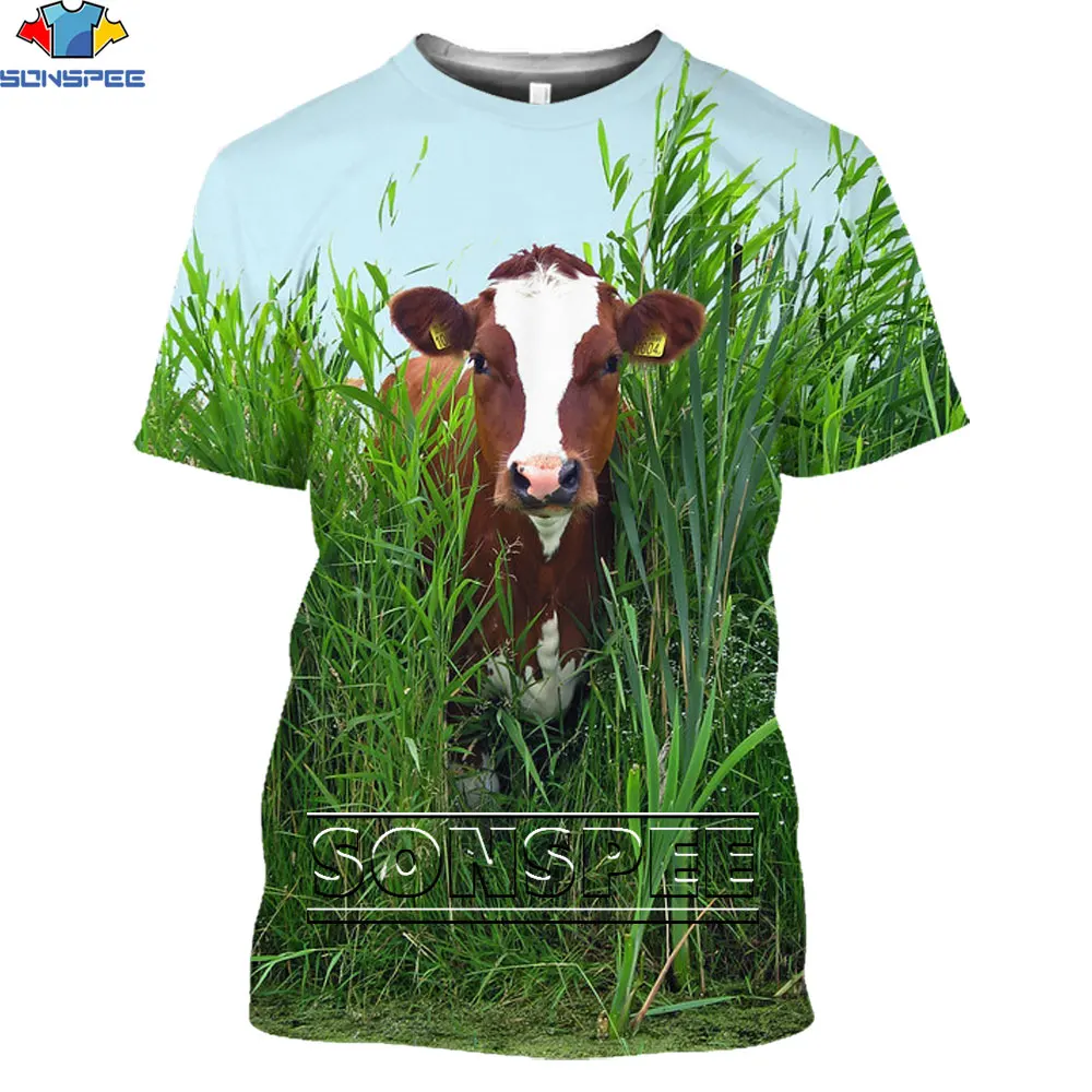 SONSPEE Animal Cattle Bull Fighting 3D T-shirt Summer Casual Men's T Shirts Fashion Streetwear Harajuku Women's Short Sleeve Top
SONSPEE Animal Cattle Bull Fighting 3D T-shirt Summer Casual Men's T Shirts Fashion Streetwear Harajuku Women's Short Sleeve Top
