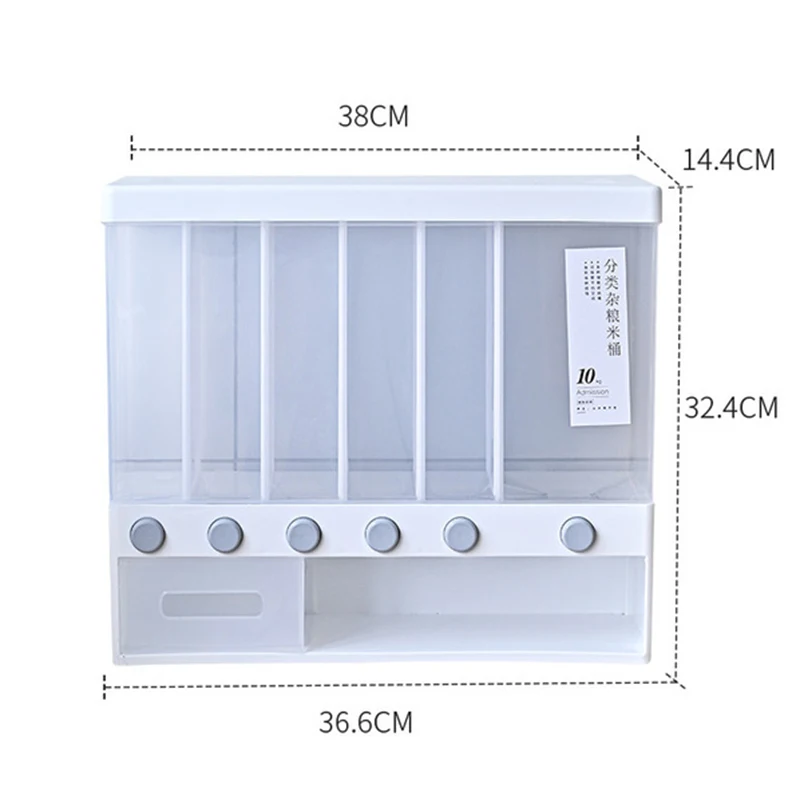 Multi-decimeter Bucket Kitchen Household Moisture-proof Sealed Storage Box Japanese-style Wall-mounted Pull-type Multigrain Tank
Multi-decimeter Bucket Kitchen Household Moisture-proof Sealed Storage Box Japanese-style Wall-mounted Pull-type Multigrain Tank