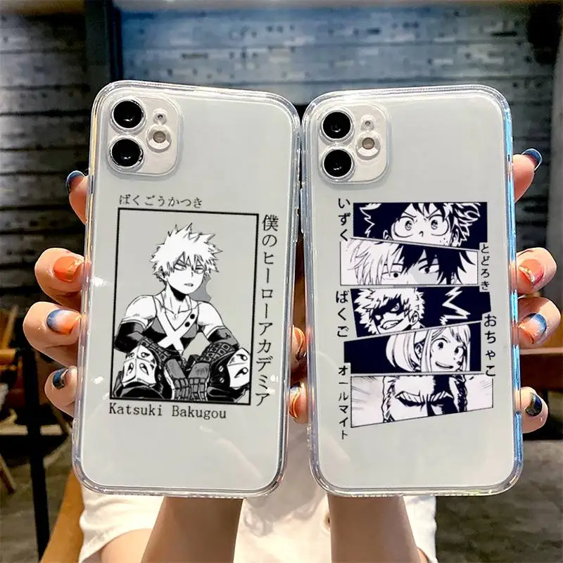 My Hero Academia Phone Case For iphone 13 12 11 8 7 plus mini x xs xr pro max Transparent soft
My Hero Academia Phone Case For iphone 13 12 11 8 7 plus mini x xs xr pro max Transparent soft