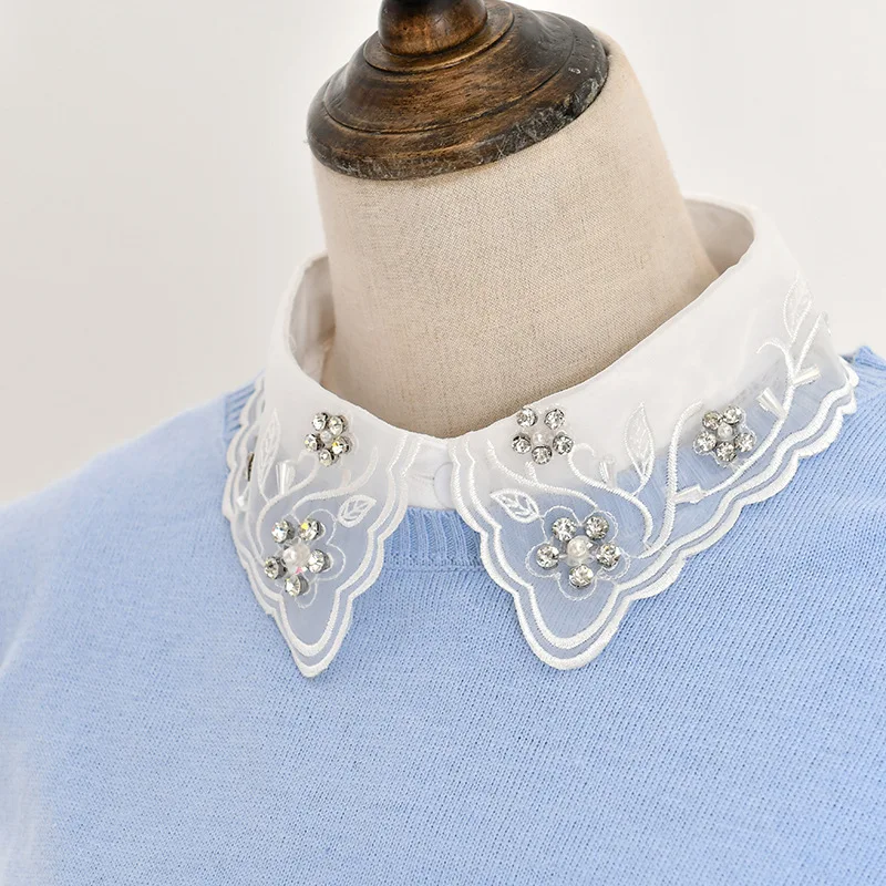 Harajuku False Lace Shirt Collar Female Adjustable Blouse Sweater Neckline Detachable Lace-up Decor Collar Clothing Accessories
Harajuku False Lace Shirt Collar Female Adjustable Blouse Sweater Neckline Detachable Lace-up Decor Collar Clothing Accessories