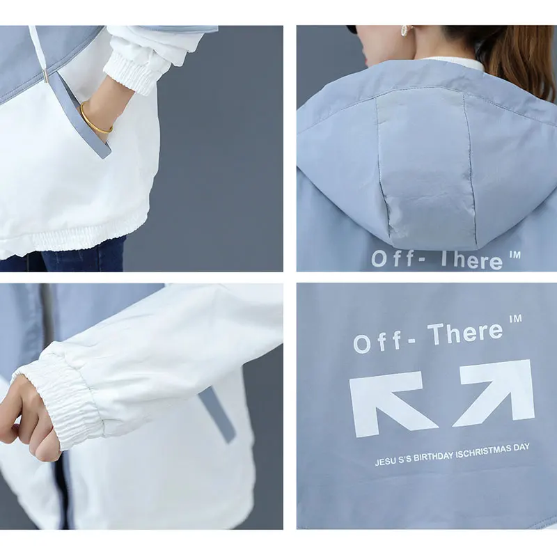 Spring Winter Jackets Women Hooded Trench Coat Lining Plus Velvet Blue Black Splicing Windbreaker Casual Pocket Zipper Cardigan
Spring Winter Jackets Women Hooded Trench Coat Lining Plus Velvet Blue Black Splicing Windbreaker Casual Pocket Zipper Cardigan