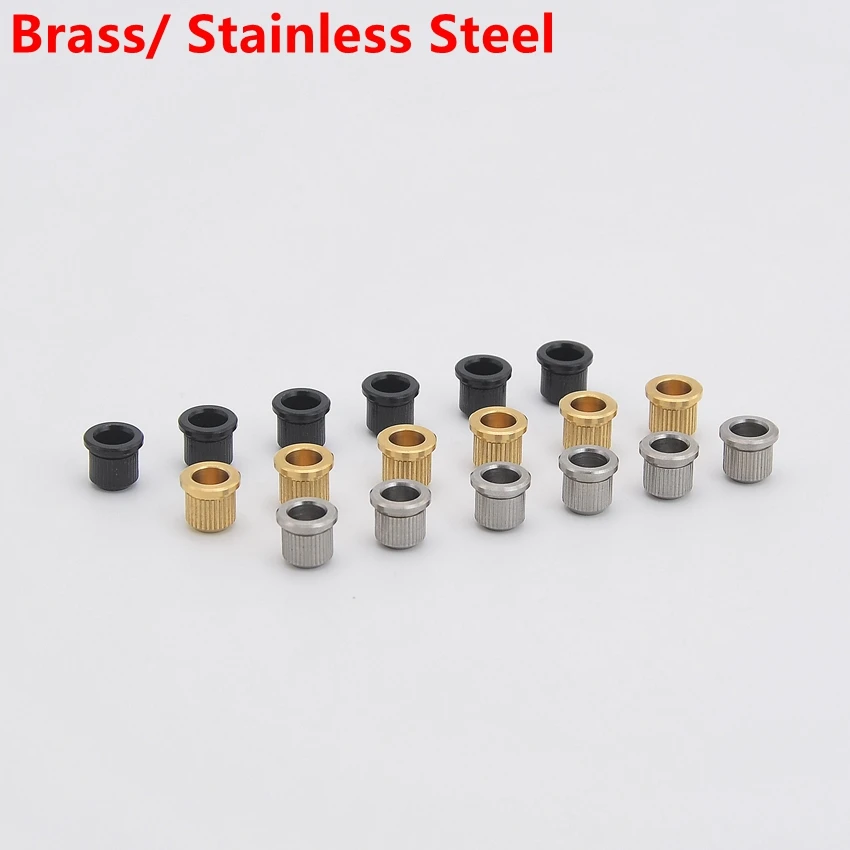 8MM Brass/ Stainless Steel Through Body String Ferrules / String Bushings for Electric Guitar JP(Origin)
8MM Brass/ Stainless Steel Through Body String Ferrules / String Bushings for Electric Guitar JP(Origin)