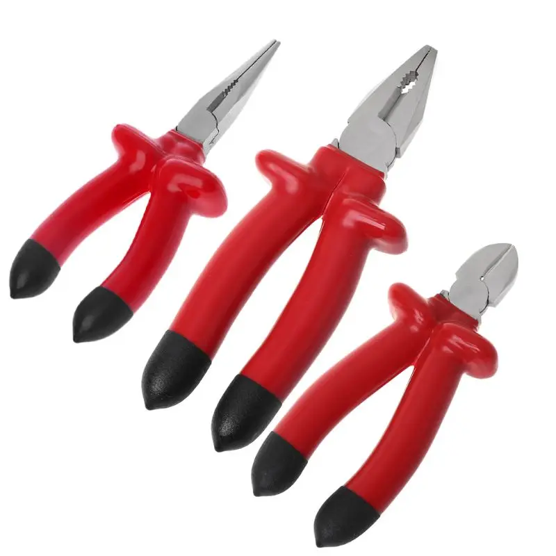Heavy Duty Insulated Cutting Plier 1000V For Electrician Cutting Crimping Multi Functional Hand Tools
Heavy Duty Insulated Cutting Plier 1000V For Electrician Cutting Crimping Multi Functional Hand Tools