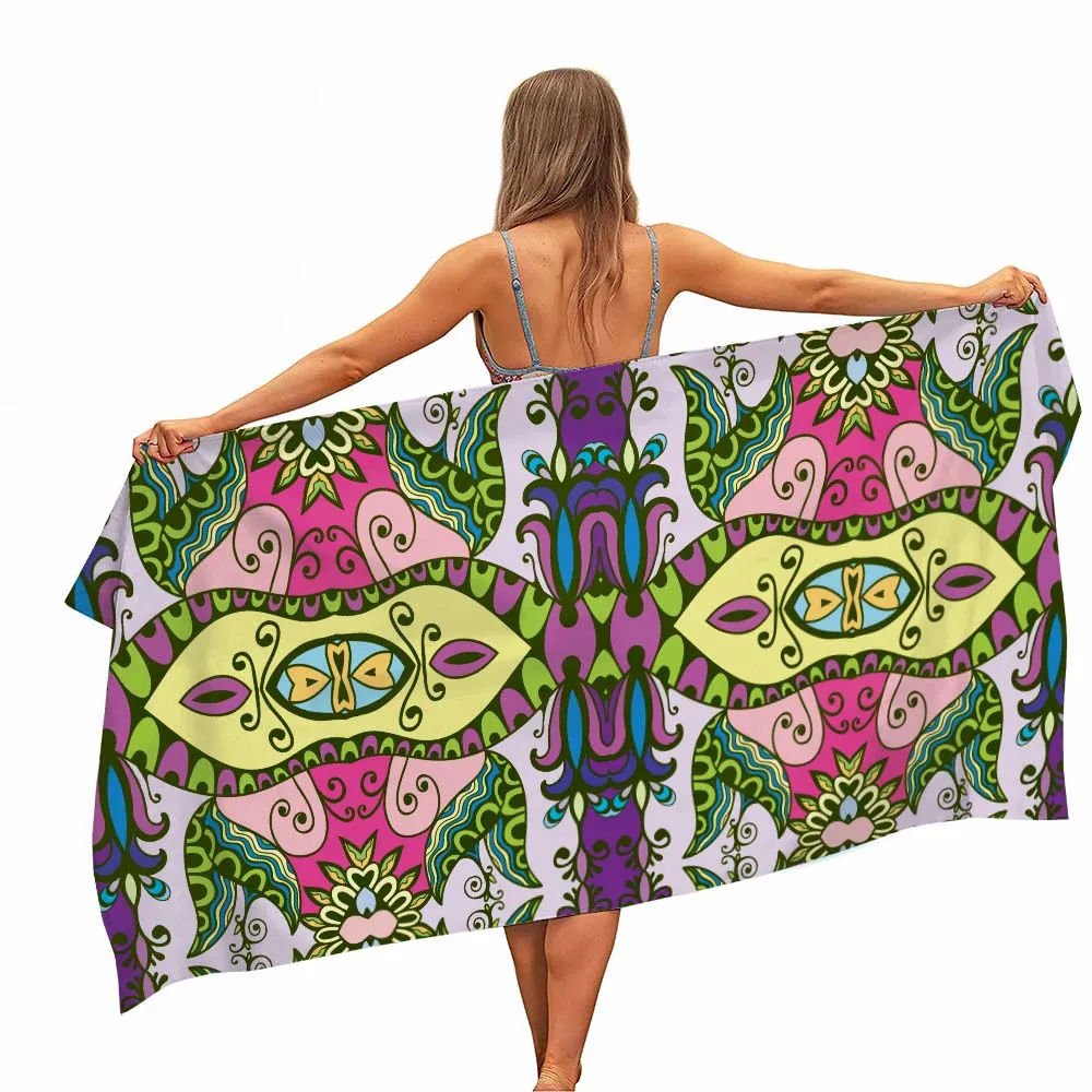 HELENGILI Bohemian style Microfiber Pool Beach Towel Portable Quick Fast Dry Sand Outdoor Travel Swim Blanket Thin Yoga Mat
HELENGILI Bohemian style Microfiber Pool Beach Towel Portable Quick Fast Dry Sand Outdoor Travel Swim Blanket Thin Yoga Mat