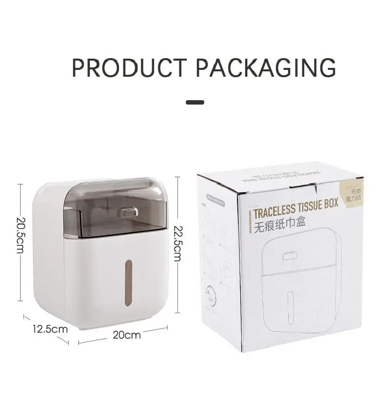Creative Toilet Seamless Tissue Box Plastic Free Punching Nordic Style Pumping Tray Toilet Toilet Paper Rack Roll Tray
Creative Toilet Seamless Tissue Box Plastic Free Punching Nordic Style Pumping Tray Toilet Toilet Paper Rack Roll Tray