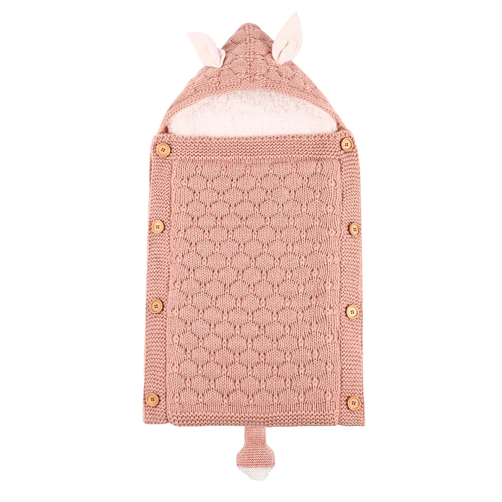 New baby stroller sleeping bag buttons design newborn boy girls Sleepsack knitted velvet warm sleep bag toddler bedding blankets
New baby stroller sleeping bag buttons design newborn boy girls Sleepsack knitted velvet warm sleep bag toddler bedding blankets