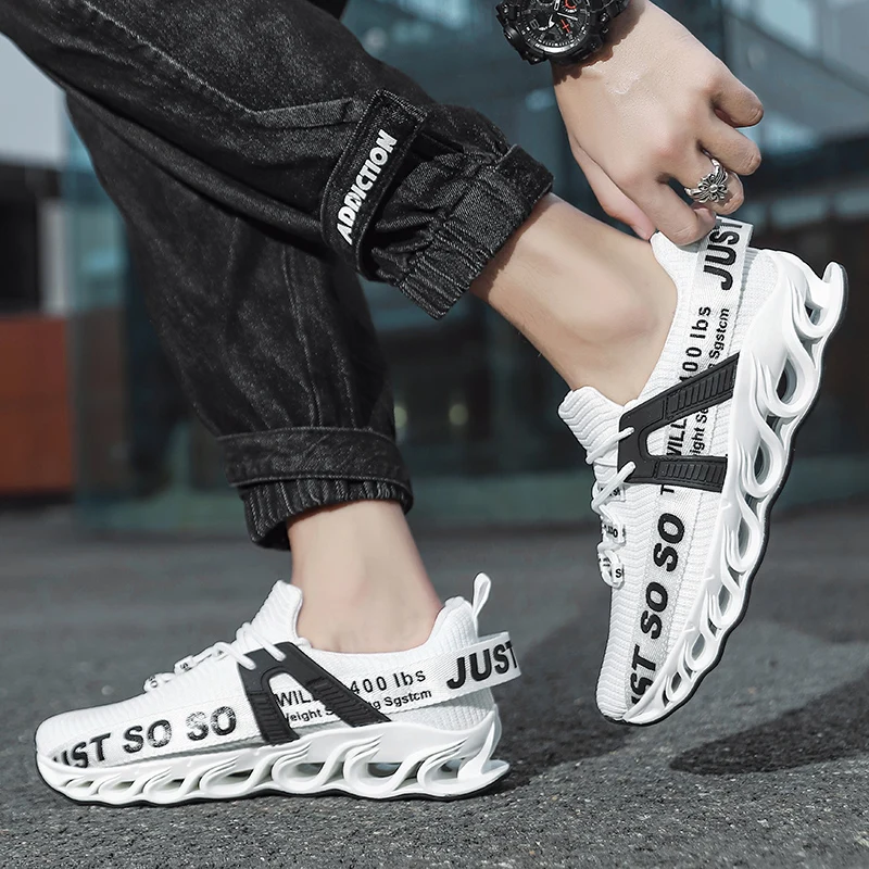 Men's Sports Shoes 2021 Summer Fashion Trend Mesh Breathable Lightweight Comfortable Blade Shoes Outdoor Fitness Running Shoes
Men's Sports Shoes 2021 Summer Fashion Trend Mesh Breathable Lightweight Comfortable Blade Shoes Outdoor Fitness Running Shoes