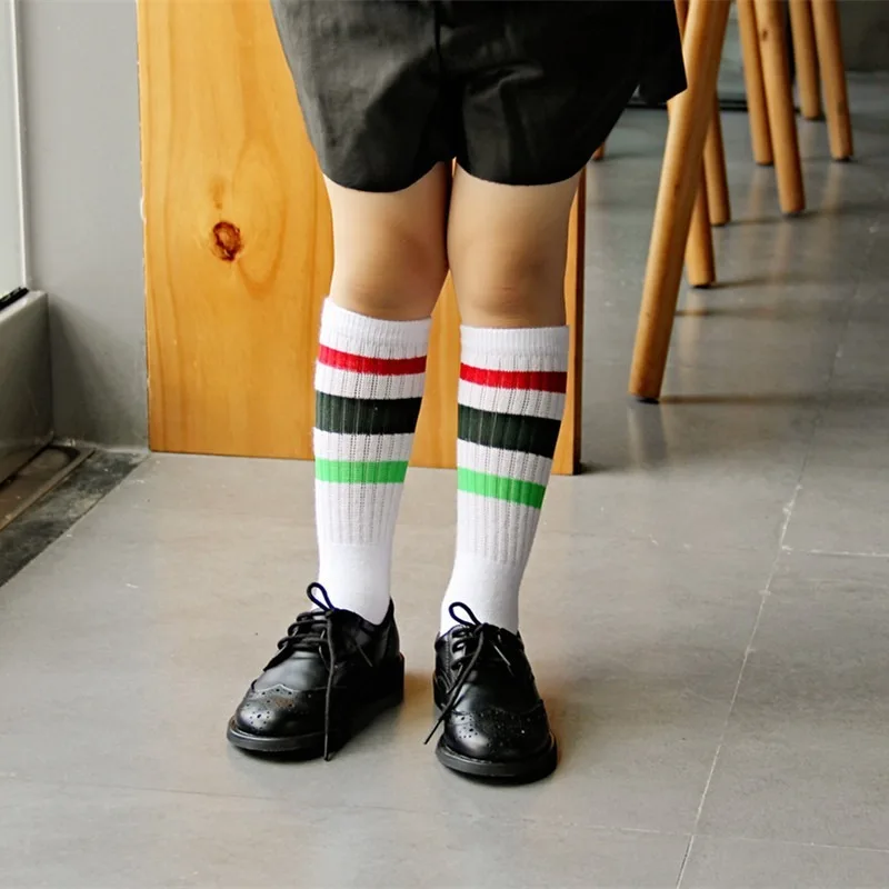Colorful Kids Baby Knee High Socks for Girls Children Football - Stripe Teen Sports School Wear Toddler Boy Cotton Long Socks 
Colorful Kids Baby Knee High Socks for Girls Children Football - Stripe Teen Sports School Wear Toddler Boy Cotton Long Socks