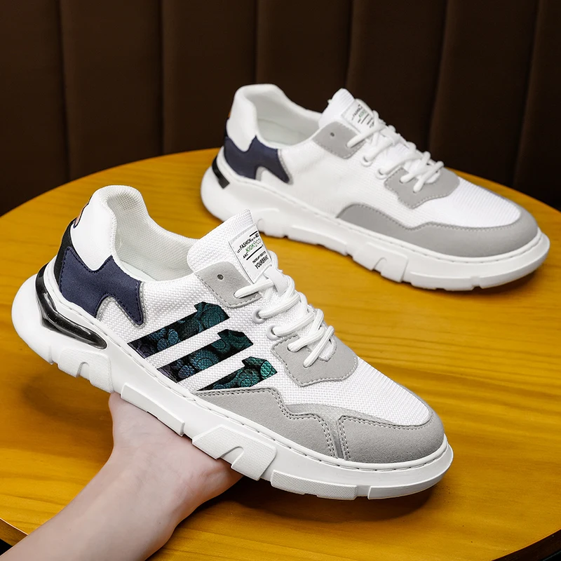 New classic fashion brand men's shoes Korean version of simple, versatile, comfortable, casual, non-slip sports flat shoes
New classic fashion brand men's shoes Korean version of simple, versatile, comfortable, casual, non-slip sports flat shoes