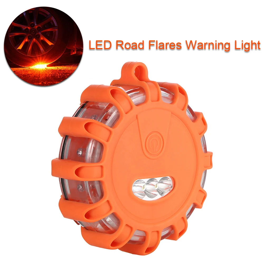 LED Road Flares Emergency Lights Roadside Warning Flashlight Car Safety Flare Warning Flashing Beacon for Vehicles and Boats
LED Road Flares Emergency Lights Roadside Warning Flashlight Car Safety Flare Warning Flashing Beacon for Vehicles and Boats