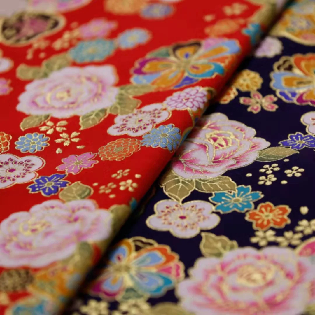Japanese Style Peony Pattern Printed Cotton Fabrics Sewing Quilting Fabric For Sewing Kimono Patchwork Needlework Material
Japanese Style Peony Pattern Printed Cotton Fabrics Sewing Quilting Fabric For Sewing Kimono Patchwork Needlework Material