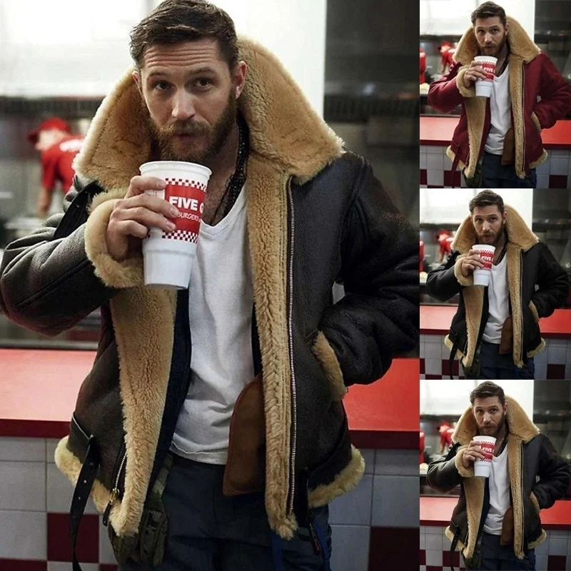 2021 New Men's Motorcycle Clothes Autumn Winter Thickened Lamb Wool Coat Fashion Trend Casual Jacket
2021 New Men's Motorcycle Clothes Autumn Winter Thickened Lamb Wool Coat Fashion Trend Casual Jacket