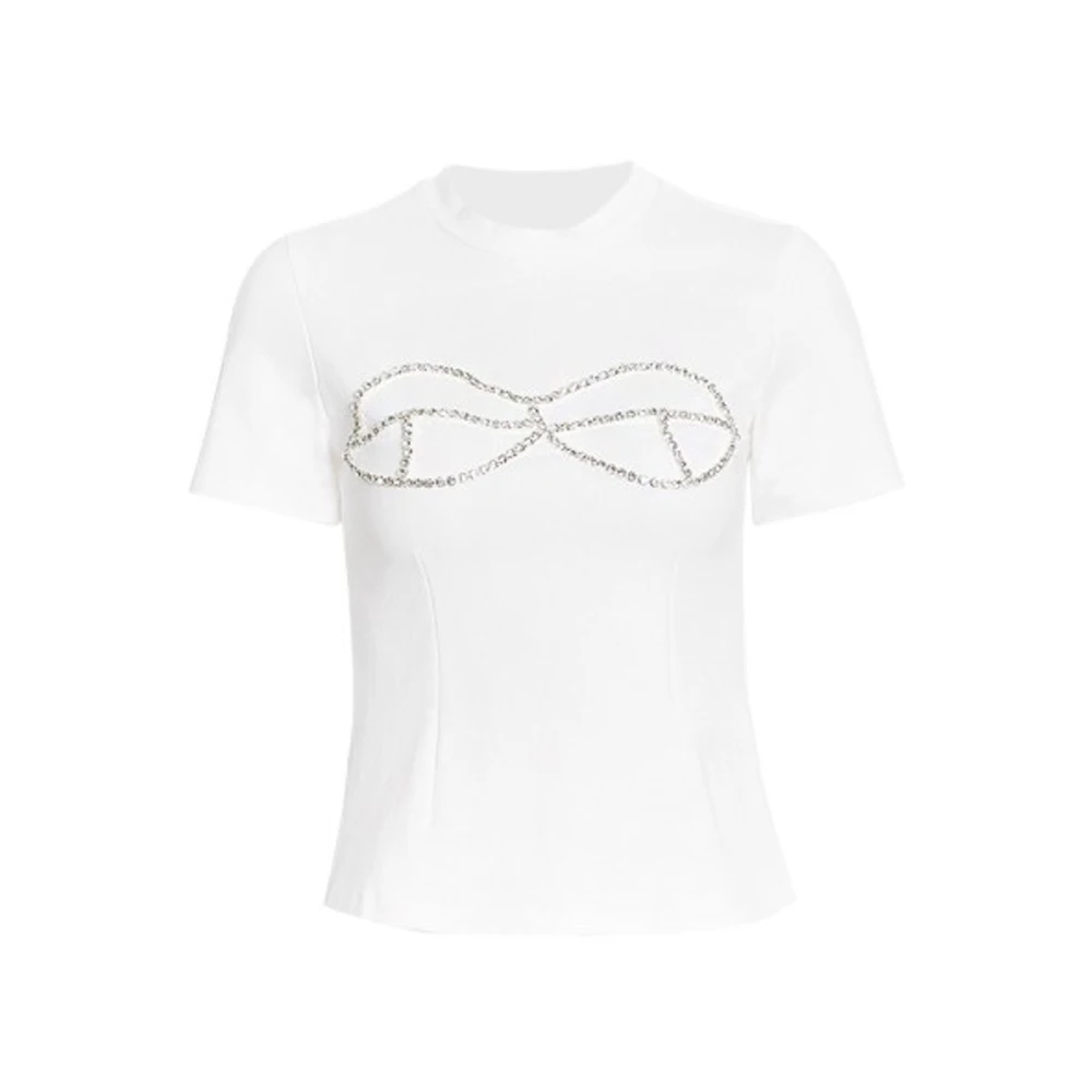 Cultiseed женские новые летние модные персонализированные стразами бриллиантами короткий рукав футболки женские белые повседневные футболки, ...
Cultiseed женские новые летние модные персонализированные стразами бриллиантами короткий рукав футболки женские белые повседневные футболки, ...