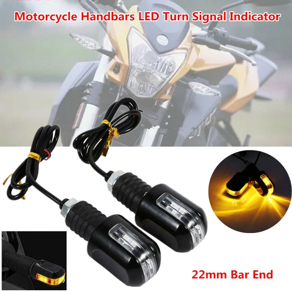 2pcs Motorcycle 22mm Handlebar Dual Light End LED Steering Light Grip Turn Signal Indicator Lamp For E-bikes Amber
2pcs Motorcycle 22mm Handlebar Dual Light End LED Steering Light Grip Turn Signal Indicator Lamp For E-bikes Amber