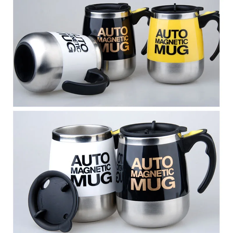 Automatic Stirring Cup Creative Electric 304 Stainless Steel Coffee Powder Shaker Cup Magnetized Cup Automatic Coffee Cup
Automatic Stirring Cup Creative Electric 304 Stainless Steel Coffee Powder Shaker Cup Magnetized Cup Automatic Coffee Cup