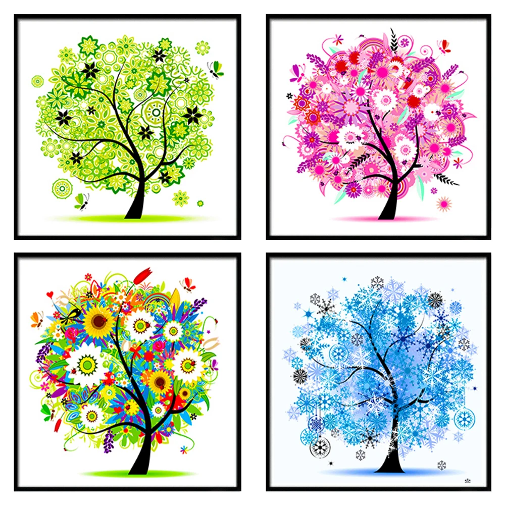 5D DIY DiamondExplosion Four Season Tree Picture Diamond Mosaic Art Full Drill Cross Stitch Kit Handmade Gift Home Decoration
5D DIY DiamondExplosion Four Season Tree Picture Diamond Mosaic Art Full Drill Cross Stitch Kit Handmade Gift Home Decoration