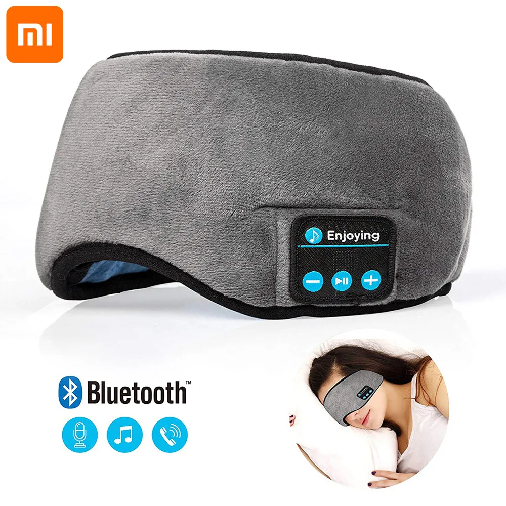 Xiaomi Eye Mask Bluetooth Sleeping Headphones Sleep Headphones Bluetooth Headband Soft Elastic Comfortable Wireless Earphones
Xiaomi Eye Mask Bluetooth Sleeping Headphones Sleep Headphones Bluetooth Headband Soft Elastic Comfortable Wireless Earphones