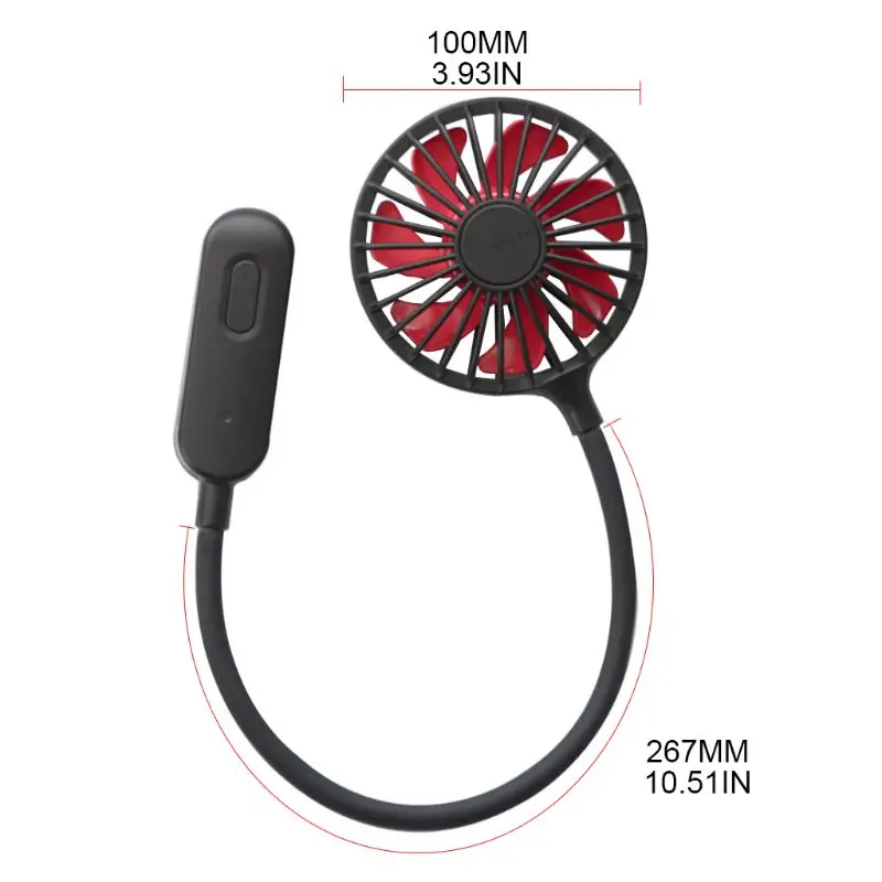 Lazy Hanging Neck Fan Portable Handheld Desktop Cooling Fan USB Charging Clip Cooler for Travel Office
Lazy Hanging Neck Fan Portable Handheld Desktop Cooling Fan USB Charging Clip Cooler for Travel Office