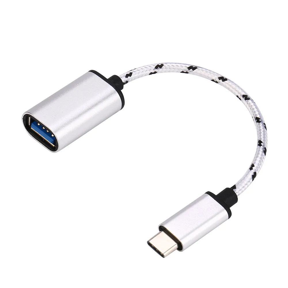 Новинка 2019 кабель OTG Type C с USB 3 1 и разъемом типа папа на 2 0 для iphone samsung huawei