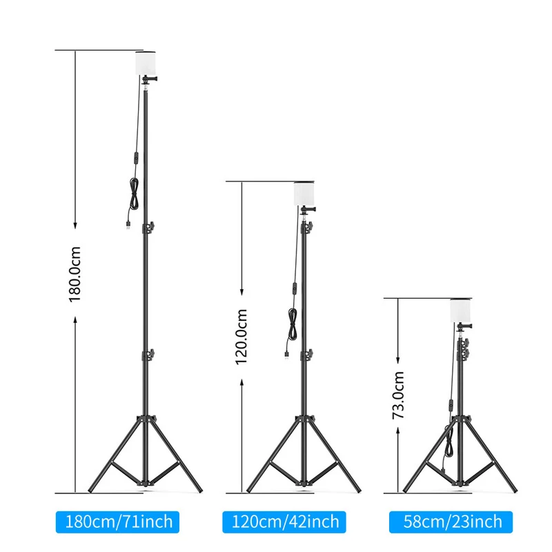84pcs LED USB Camping Light Height Adjustable With Tripod 6500-7000K Brightness Stand Lantern Work Light For Live Video Show
84pcs LED USB Camping Light Height Adjustable With Tripod 6500-7000K Brightness Stand Lantern Work Light For Live Video Show