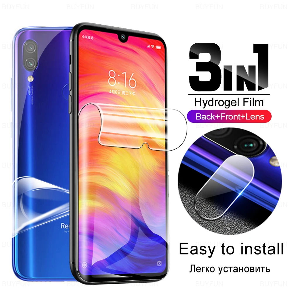 3-в-1 Гидрогелевая пленка на заднюю панель экрана для Xiaomi Redmi Note 7 Pro Note7 7pro 7A Защита объектива камеры не защитное закаленное стекло
3-в-1 Гидрогелевая пленка на заднюю панель экрана для Xiaomi Redmi Note 7 Pro Note7 7pro 7A Защита объектива камеры не защитное закаленное стекло