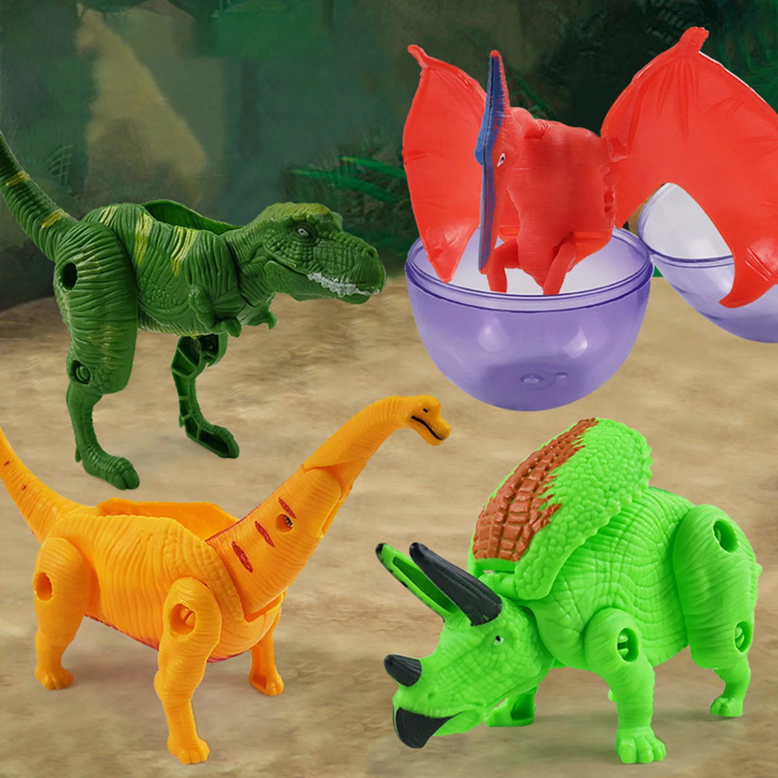 Kids Deformed Simulation Animal Dinosaur Egg Model DIY Children Puzzle Toy Gift
Kids Deformed Simulation Animal Dinosaur Egg Model DIY Children Puzzle Toy Gift
