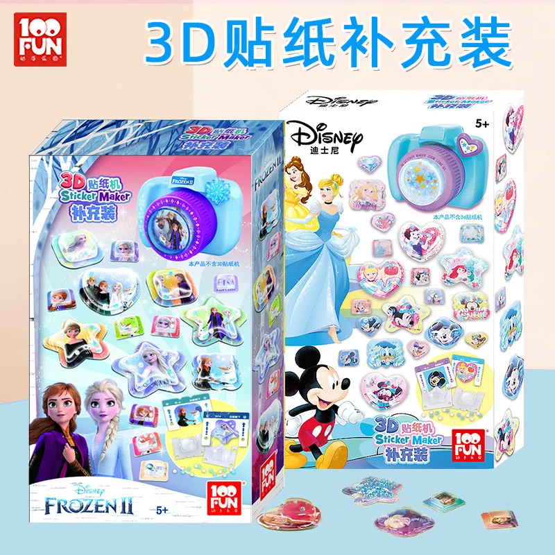 Disney frozen 2 girls 3D for Refill sticker maker machine magic stickers set kids handmade DIY production girls gift toys
Disney frozen 2 girls 3D for Refill sticker maker machine magic stickers set kids handmade DIY production girls gift toys
