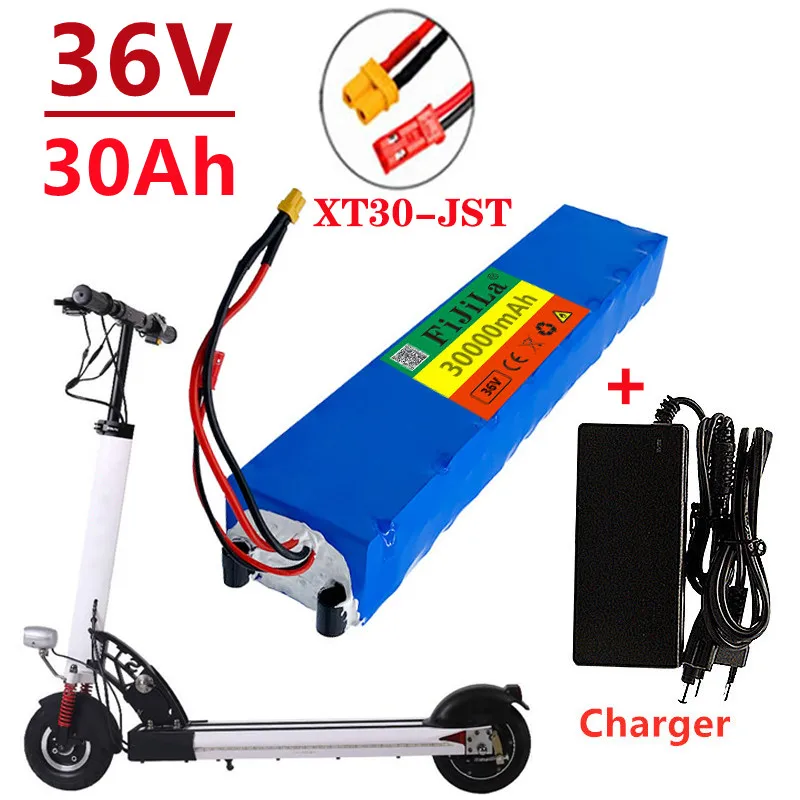 New high power 36V battery 10S3P 30Ah xiaomi M365 battery pack 30000mAh for Ebike electric bicycle with BMS
New high power 36V battery 10S3P 30Ah xiaomi M365 battery pack 30000mAh for Ebike electric bicycle with BMS