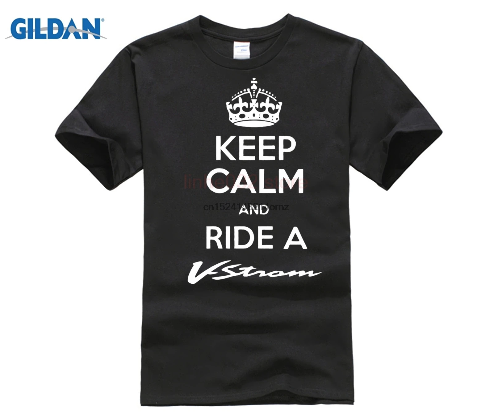 Мужская брендовая одежда 2019 лидер продаж Футболка Keep Calm And Ride V Строма футболка DL