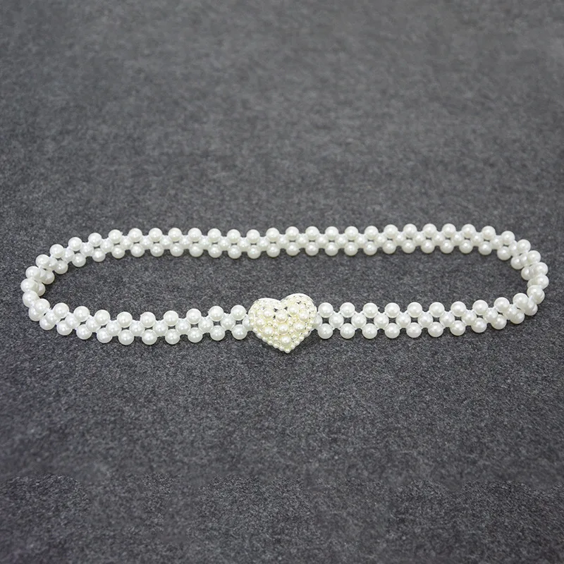 2021 New fashion women's love buckle pearl waist chain ladies all-match casual decoration elastic waist chain with dress
2021 New fashion women's love buckle pearl waist chain ladies all-match casual decoration elastic waist chain with dress
