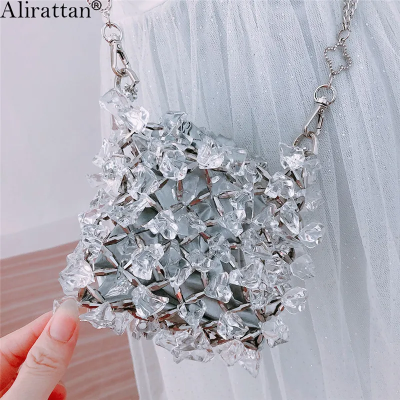 Small Acrylic Crystal Glass Chain Crossbody Bags For Women 2021 Summer New Style Fashion Trend Brand Ladies Shoulder Bags Wallet
Small Acrylic Crystal Glass Chain Crossbody Bags For Women 2021 Summer New Style Fashion Trend Brand Ladies Shoulder Bags Wallet
