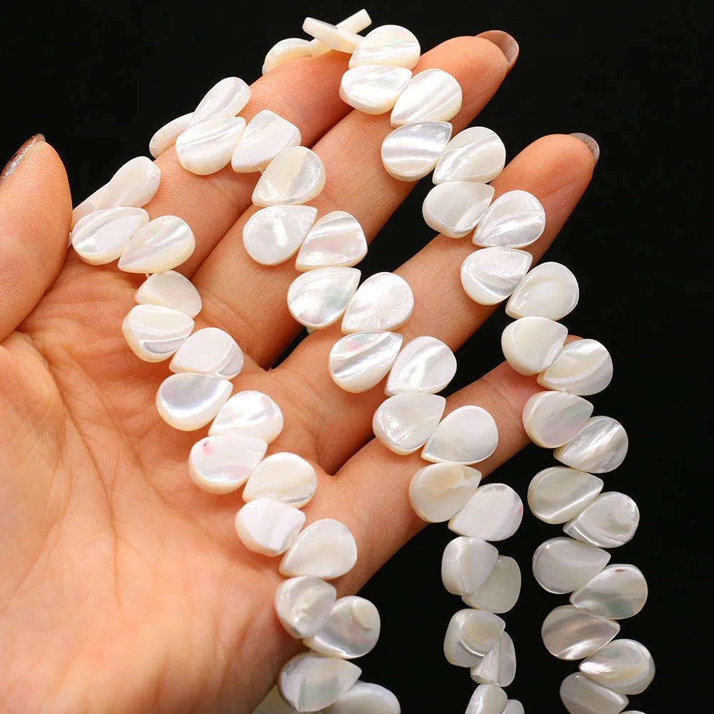 Natural White Shell Beaded Water Drop Shape Freshwater Shell Beads For Jewelry Making DIY Bracelet Necklace Handmade 4x6mm
Natural White Shell Beaded Water Drop Shape Freshwater Shell Beads For Jewelry Making DIY Bracelet Necklace Handmade 4x6mm