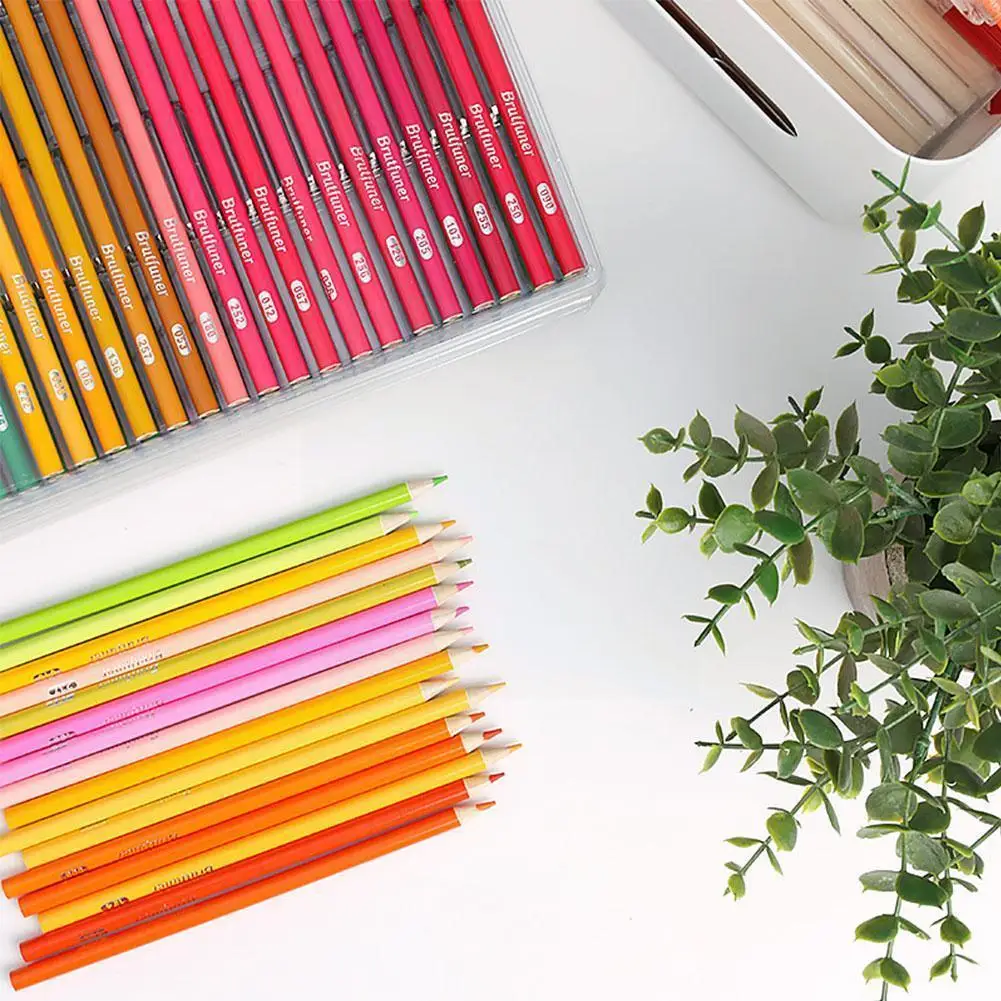 

260 Цветов, профессиональный набор цветных карандашей на масляной основе, пастельные мягкие деревянные цветные карандаши для рисования в шк...