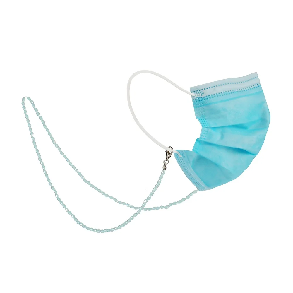 2021 Colorful Crystal Beaded Mask Chain holder for Women Fashion Lanyard Mask Chains Strap Cord Hanging Neck Holder accessories
2021 Colorful Crystal Beaded Mask Chain holder for Women Fashion Lanyard Mask Chains Strap Cord Hanging Neck Holder accessories