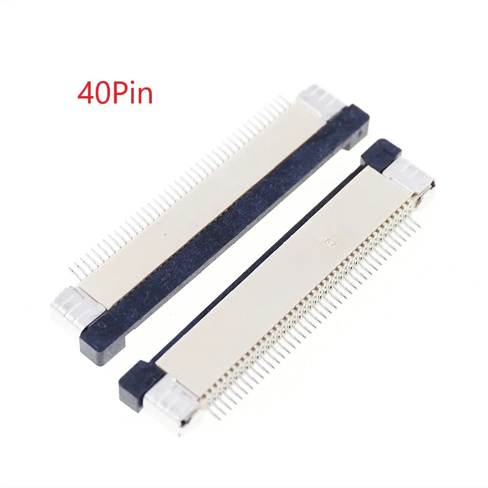 Free Shipping 1000pcs FPC Connector 0.5mm Pitch 40Pin Right Angle SMD type Above Connection 
Free Shipping 1000pcs FPC Connector 0.5mm Pitch 40Pin Right Angle SMD type Above Connection
