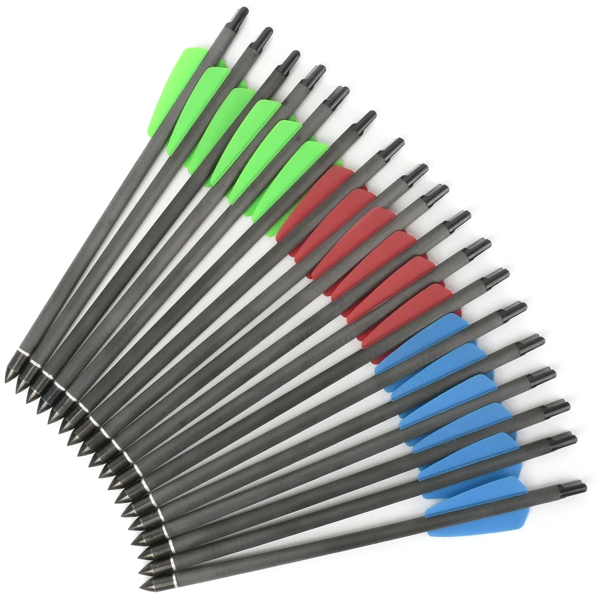 7.5/15 Inches Pure Carbon Shaft Short Crossbow Arrow Spine 350 Diameter 7.5mm 2 Feathers for Archery Hunting Shooting
7.5/15 Inches Pure Carbon Shaft Short Crossbow Arrow Spine 350 Diameter 7.5mm 2 Feathers for Archery Hunting Shooting