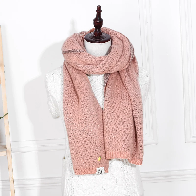2019 New Lady Scarf Pineapple Wool Knitted Scarf Winter Warm Soft Double Face Bufandas Cachecol Cotton Scarves for Women Men
2019 New Lady Scarf Pineapple Wool Knitted Scarf Winter Warm Soft Double Face Bufandas Cachecol Cotton Scarves for Women Men