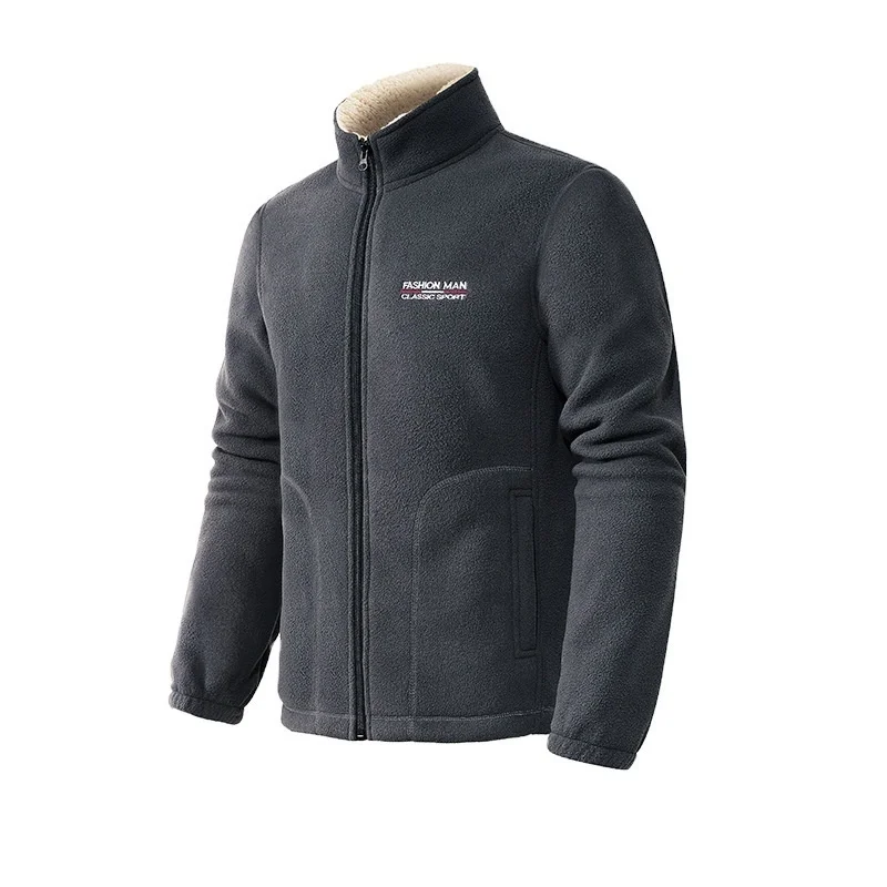 Cashmere jacket men's Plush thickened Korean fashion winter men's fleece cardigan sweater men's warm jacket
Cashmere jacket men's Plush thickened Korean fashion winter men's fleece cardigan sweater men's warm jacket