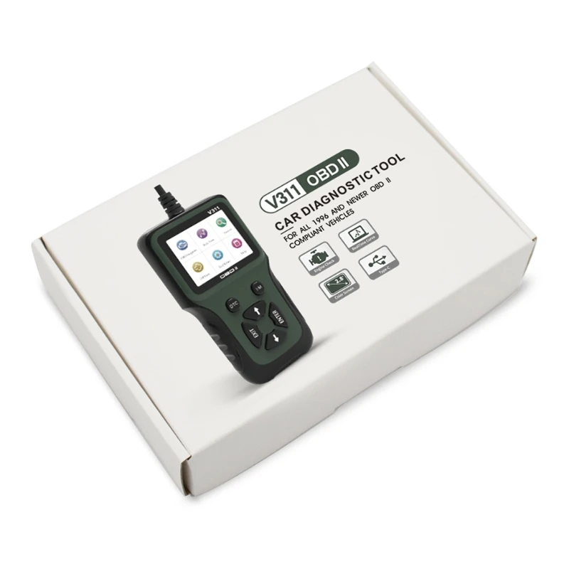Universal Car Code Reader Enhanced Car Engine Fault Code Reader OBD Scanner Automotive Diagnostic Scan Tool 
Universal Car Code Reader Enhanced Car Engine Fault Code Reader OBD Scanner Automotive Diagnostic Scan Tool