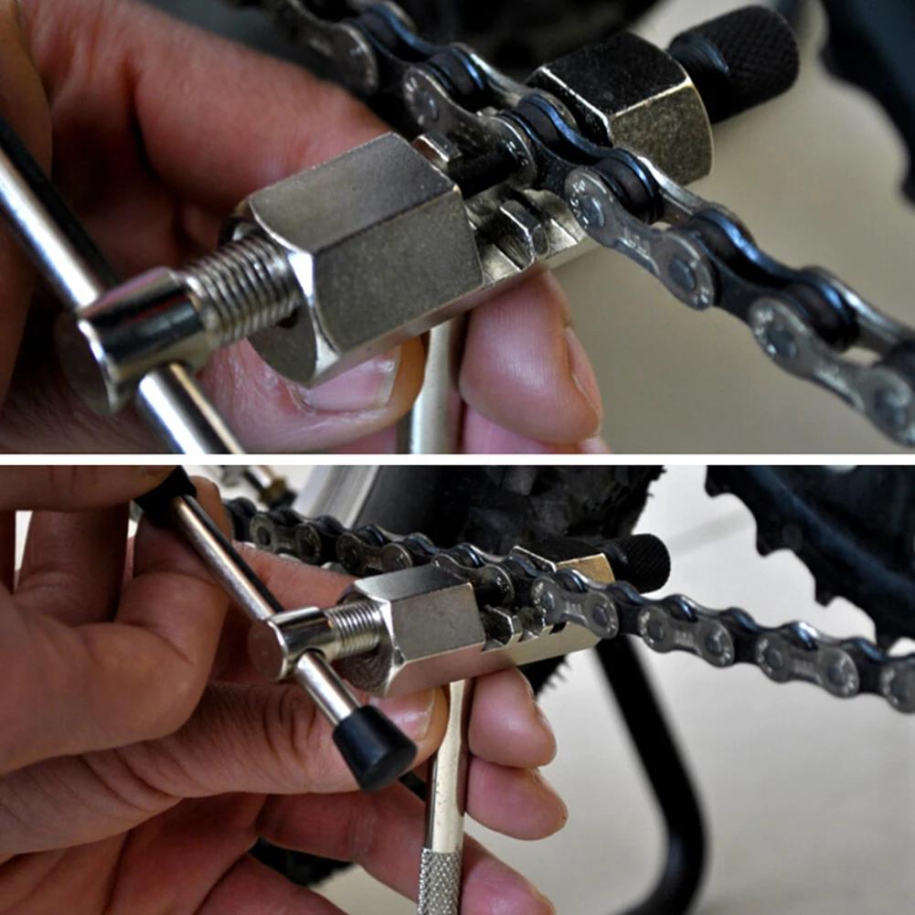 Bike Chain Cutter Tool Breaker Road MTB Bicycle Hand Repair Removal Tools Chain Pin Splitter Device Cycling Accessories 
Bike Chain Cutter Tool Breaker Road MTB Bicycle Hand Repair Removal Tools Chain Pin Splitter Device Cycling Accessories