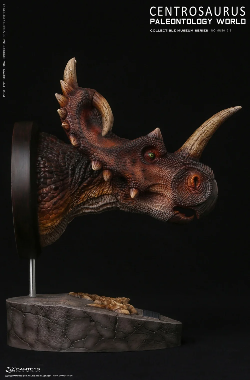 For Fans Collection MUS012 Centrosaurus Bust Collectible Head Statue Museum Series Toys 260mm Model In Stock
For Fans Collection MUS012 Centrosaurus Bust Collectible Head Statue Museum Series Toys 260mm Model In Stock