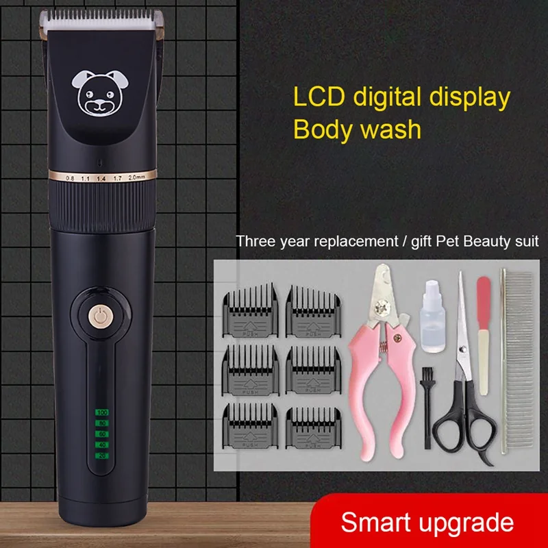 Intelligent Pet Hair Trimmer USB Charging Pet Cat And Dog Electric Clipper Shaver Professional New Safy Mini Pet Hairdressing Sh
Intelligent Pet Hair Trimmer USB Charging Pet Cat And Dog Electric Clipper Shaver Professional New Safy Mini Pet Hairdressing Sh