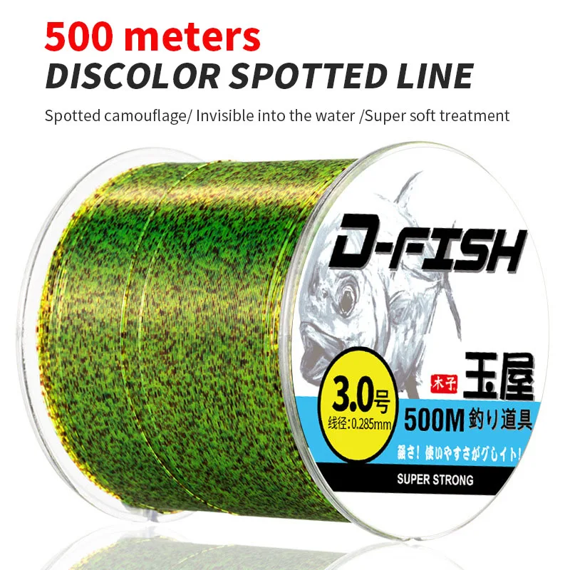 Nylon Line Japan Super Strong Pull 500M High Quality Stealth Fishing Wire Smooth Soft Nylon Fishing Line Flourocarbono Coating
Nylon Line Japan Super Strong Pull 500M High Quality Stealth Fishing Wire Smooth Soft Nylon Fishing Line Flourocarbono Coating