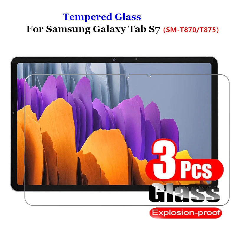 Закаленное стекло для Samsung Galaxy Tab S7, защитная пленка 9H для Tab S7, T870, T875, SM-T870, 3 шт., SM-T875
Закаленное стекло для Samsung Galaxy Tab S7, защитная пленка 9H для Tab S7, T870, T875, SM-T870, 3 шт., SM-T875