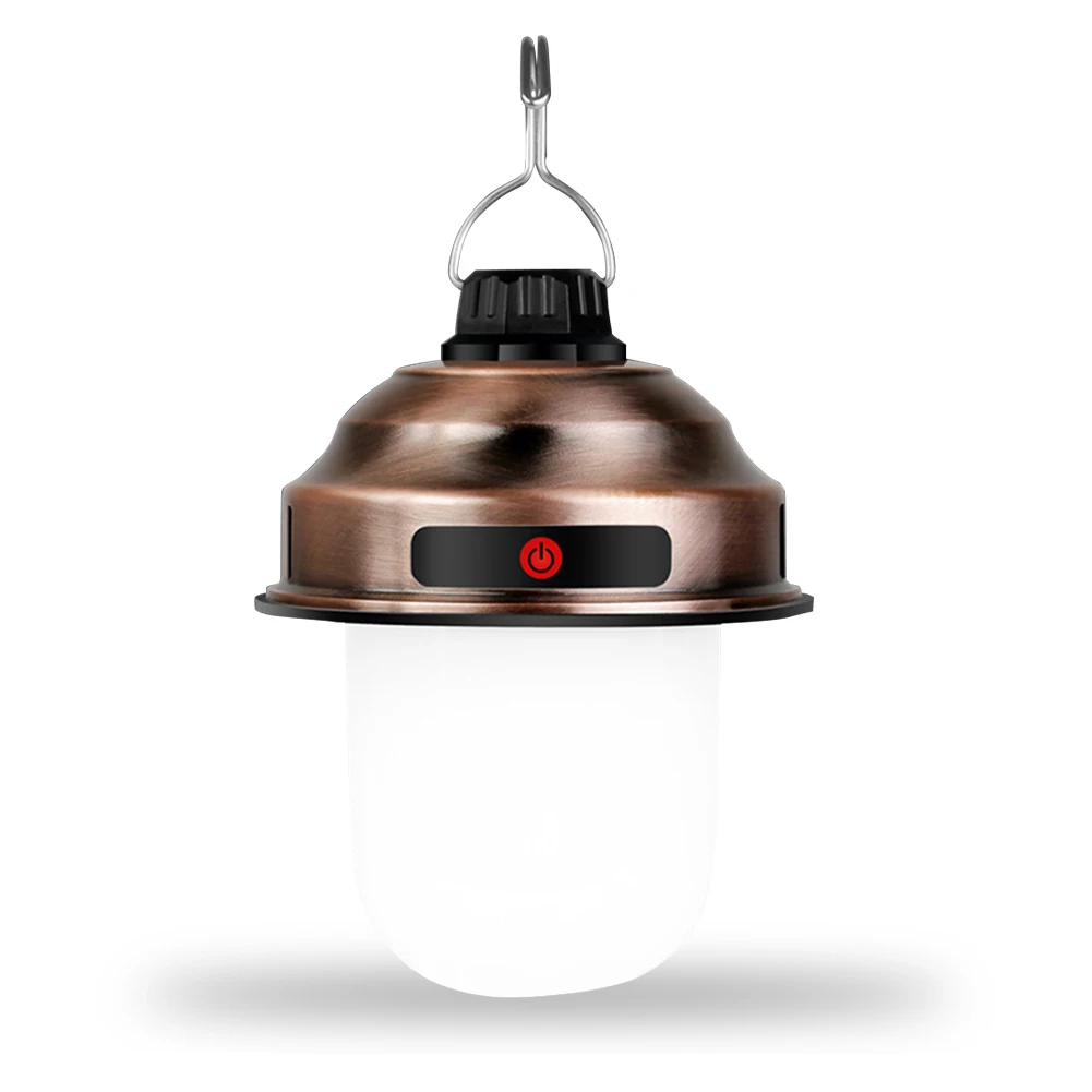 Rechargeable Campsite Lantern Tent Light Retro Night LED Lamp Multifunctional Outdoor Camping Adjustable Brightness Hanging Work
Rechargeable Campsite Lantern Tent Light Retro Night LED Lamp Multifunctional Outdoor Camping Adjustable Brightness Hanging Work
