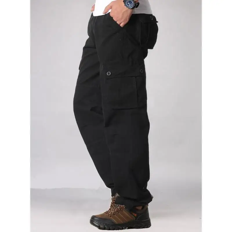 Men's Cargo Pants Mens Casual Multi Pockets Military Tactical Pants Men Outwear Straight slacks Long Trousers Large size 42 44
Men's Cargo Pants Mens Casual Multi Pockets Military Tactical Pants Men Outwear Straight slacks Long Trousers Large size 42 44