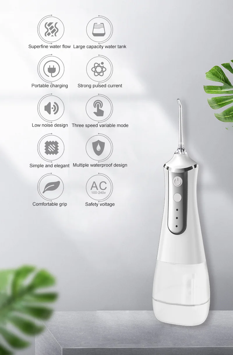 Household Calculus Tartar Remover Whitening USB Rechargeable Tooth Cleaner Portable Smart Water Flossing Oral Teeth Irrigator
Household Calculus Tartar Remover Whitening USB Rechargeable Tooth Cleaner Portable Smart Water Flossing Oral Teeth Irrigator