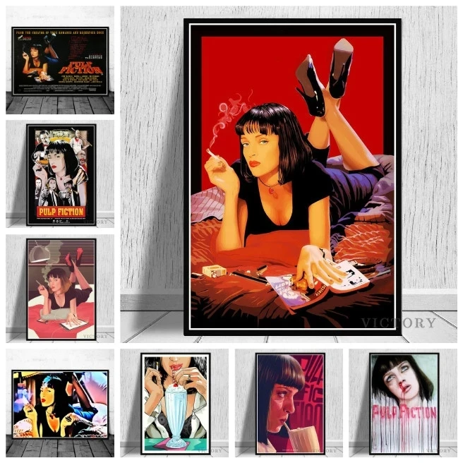 Pulp Fiction Quentin Tarantino 5D Diamond Painting Mosaic Diy Full Round Diamond Embroidery Movie Poster Cross Stitch Kits Gift
Pulp Fiction Quentin Tarantino 5D Diamond Painting Mosaic Diy Full Round Diamond Embroidery Movie Poster Cross Stitch Kits Gift