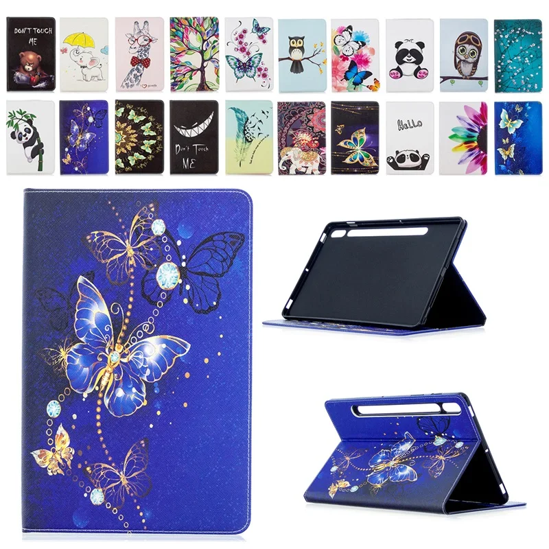 For Samsung Galaxy Tab S7 Case SM-T870 T875 Cover Smart Painted Leather Tablet Case Fundas For Galaxy Tab S7 Tap S 7 11 inch
For Samsung Galaxy Tab S7 Case SM-T870 T875 Cover Smart Painted Leather Tablet Case Fundas For Galaxy Tab S7 Tap S 7 11 inch